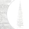  Slim Artificial Half Christmas Tree with Stand White 210 cm Colour white Size 210 cm Quantity in Package 1 Number of Branch Tips 