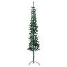 Slim Artificial Half Christmas Tree 150cm - Space-Saving Decor