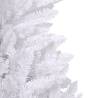 Artificial Hinged Christmas Tree - White 120 cm | HipoMarket UK