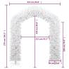 Christmas Tree Arch White 270 cm | Perfect Holiday Decor