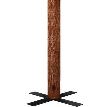 Slim Christmas Tree with Real Wood & Snow - 150 cm | Hipomarket