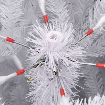 210 cm Flocked Snow Artificial Christmas Tree | HipoMarket UK