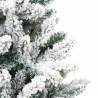 Artificial Hinged Christmas Tree 150 cm - Flocked Snow | HipoMarket