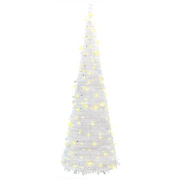 Artificial Christmas Tree 120cm with 50 LEDs - White