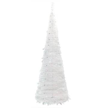 Artificial Christmas Tree 120cm with 50 LEDs - White