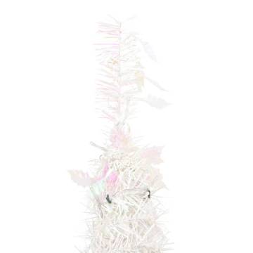 Artificial Christmas Tree 120cm with 50 LEDs - White