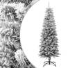  Artificial Slim Christmas Tree with Flocked Snow 150 cm PVC&PE Size 150 x 50 cm Quantity in Package 1 Number of Branch Tips Number of LEDs 