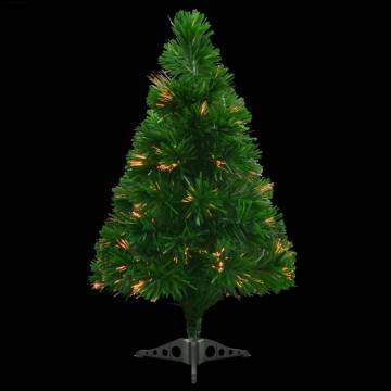 Artificial Christmas Tree Fibre Optic 64 cm Green | HipoMarket