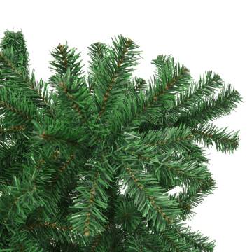 Upside-Down Artificial Christmas Tree - 210 cm Green