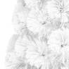 Pre-lit 64 cm White Artificial Christmas Tree - Fibre Optic