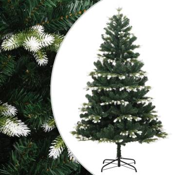 150 cm Flocked Snow Artificial Christmas Tree - Hipomarket UK