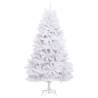 300cm Artificial Hinged Christmas Tree with Stand - White