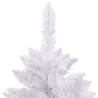 300cm Artificial Hinged Christmas Tree with Stand - White