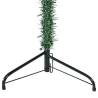 Slim Artificial Half Christmas Tree 120 cm - Space Saving Xmas Decor