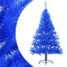 Artificial Half Christmas Tree 120 cm Blue | HipoMarket