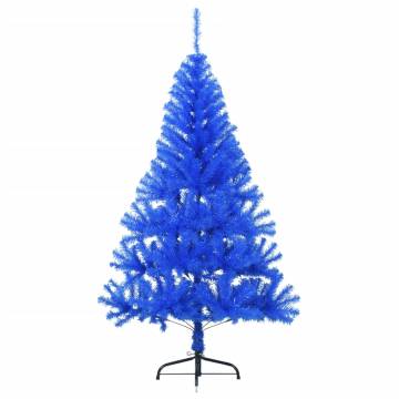 Artificial Half Christmas Tree 120 cm Blue | HipoMarket