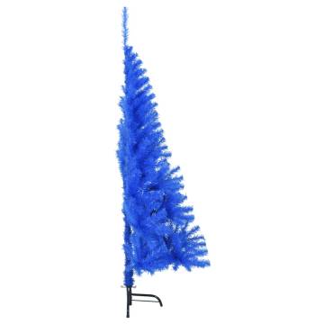 Artificial Half Christmas Tree 120 cm Blue | HipoMarket