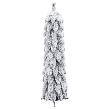 Pre-lit Flocked Snow Christmas Tree - 90 cm with 45 LEDs