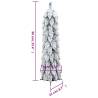 Pre-lit Flocked Snow Christmas Tree - 90 cm with 45 LEDs