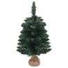 Artificial Pre-lit Christmas Tree - 60 cm Green PVC