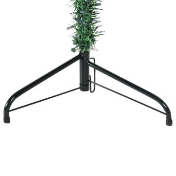 Slim Artificial Half Christmas Tree 210 cm - Space Saver