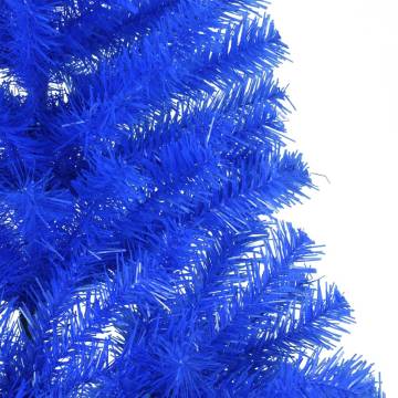 Artificial Half Christmas Tree 180 cm Blue - Buy Online