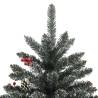 240 cm Artificial Christmas Tree with Stand - Green PVC