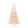 180 cm Iridescent Tips White Christmas Tree - Hipo Market