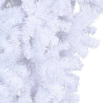 Upside-down Artificial Christmas Tree - White 210 cm