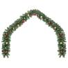 20m Christmas Garland with Baubles - Perfect Holiday Decor