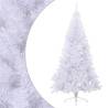  Artificial Half Christmas Tree with Stand White 210 cm PVC Colour white Size 210 x 120 cm Quantity in Package 1 Number of Branch Tips 