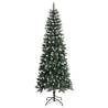 Lifelike 240 cm Artificial Christmas Tree with Stand - Green