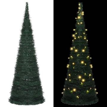 Pop-up String Artificial Christmas Tree 180 cm - Green