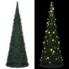  Pop-up String Artificial Pre-lit Christmas Tree Green 180 cm Size 180 x 63 cm Quantity in Package 1 Number of Branch Tips Number of LEDs 