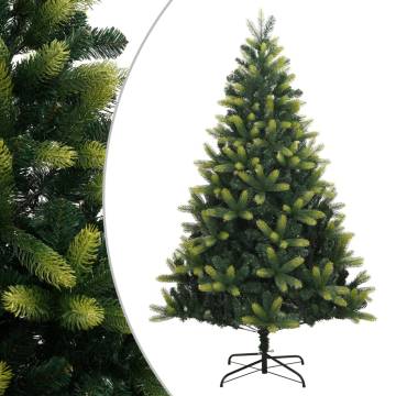 Artificial Hinged Christmas Tree 210 cm - Lifelike & Sturdy