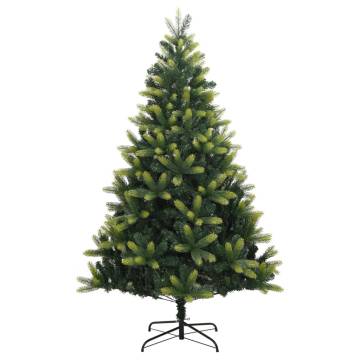 Artificial Hinged Christmas Tree 210 cm - Lifelike & Sturdy