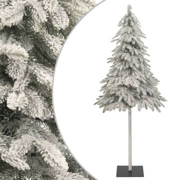 210 cm Flocked Snow Artificial Christmas Tree | Buy at Hipomarket