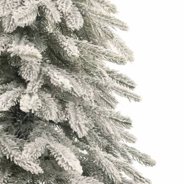 210 cm Flocked Snow Artificial Christmas Tree | Buy at Hipomarket