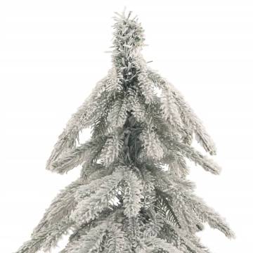 210 cm Flocked Snow Artificial Christmas Tree | Buy at Hipomarket