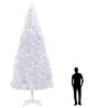  Artificial Christmas Tree 500 cm White Colour white Size 500 x 230 cm Quantity in Package 1 Number of Branch Tips 