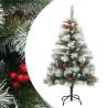  Artificial Hinged Christmas Tree with Cones and Berries 120 cm Size 120 cm Quantity in Package 1 Model basic Number of Branch Tips 