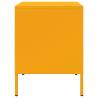 Mustard Yellow Bedside Cabinets - 2 pcs Industrial Style