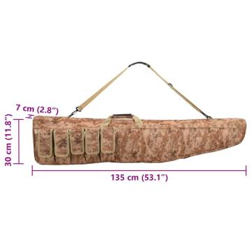 Rifle Bag with Shoulder Strap - 135 cm Oxford Fabric