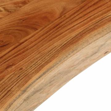 Solid Wood Acacia Live Edge Table Top - 140x40 cm | Hipo Market