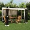  Gazebo with Mesh Walls Cream 3x3 m Steel Colour cream Size 3 x 3 m Quantity in Package 1 Model with mesh 