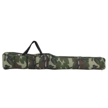 Fishing Rod Bag Green Camouflage - 160 cm Oxford Fabric