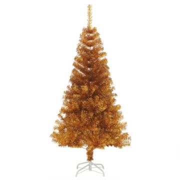 Gold Artificial Christmas Tree 150 cm with Stand | HipoMarket