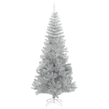 Silver Artificial Christmas Tree 210 cm | HipoMarket UK