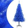  Artificial Christmas Tree with Stand Blue 150 cm PVC Colour blue Size 150 x 80 cm Quantity in Package 1 Number of Branch Tips 