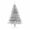 Artificial Half Christmas Tree Silver 120 cm - Hipo Market